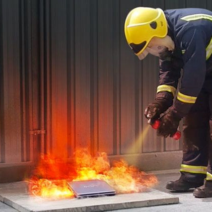 Are you prepared for a lithium-ion battery fire?