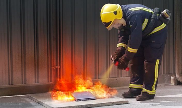 Are you prepared for a lithium-ion battery fire?